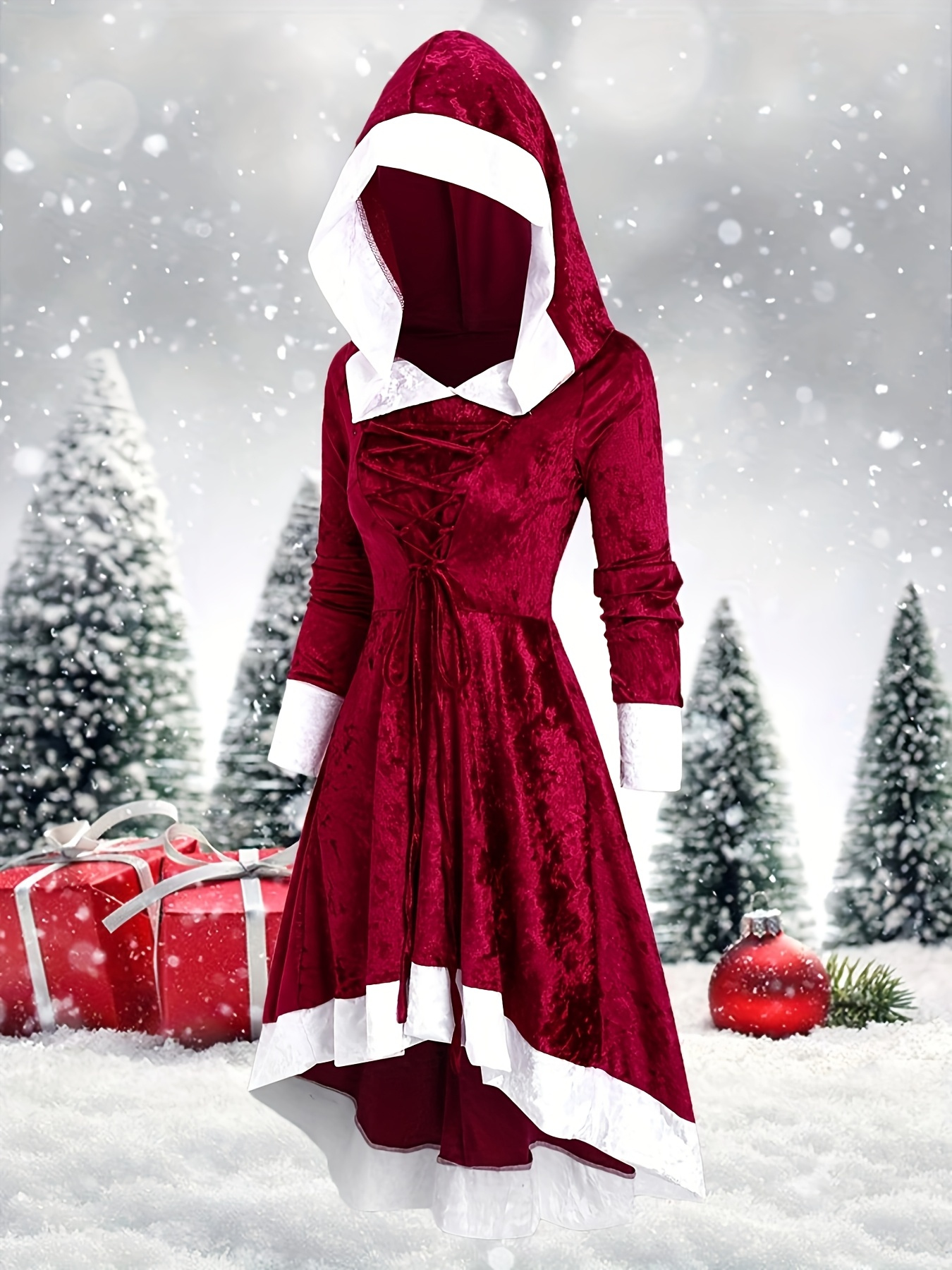 christmas dresses women sold on Temu United States