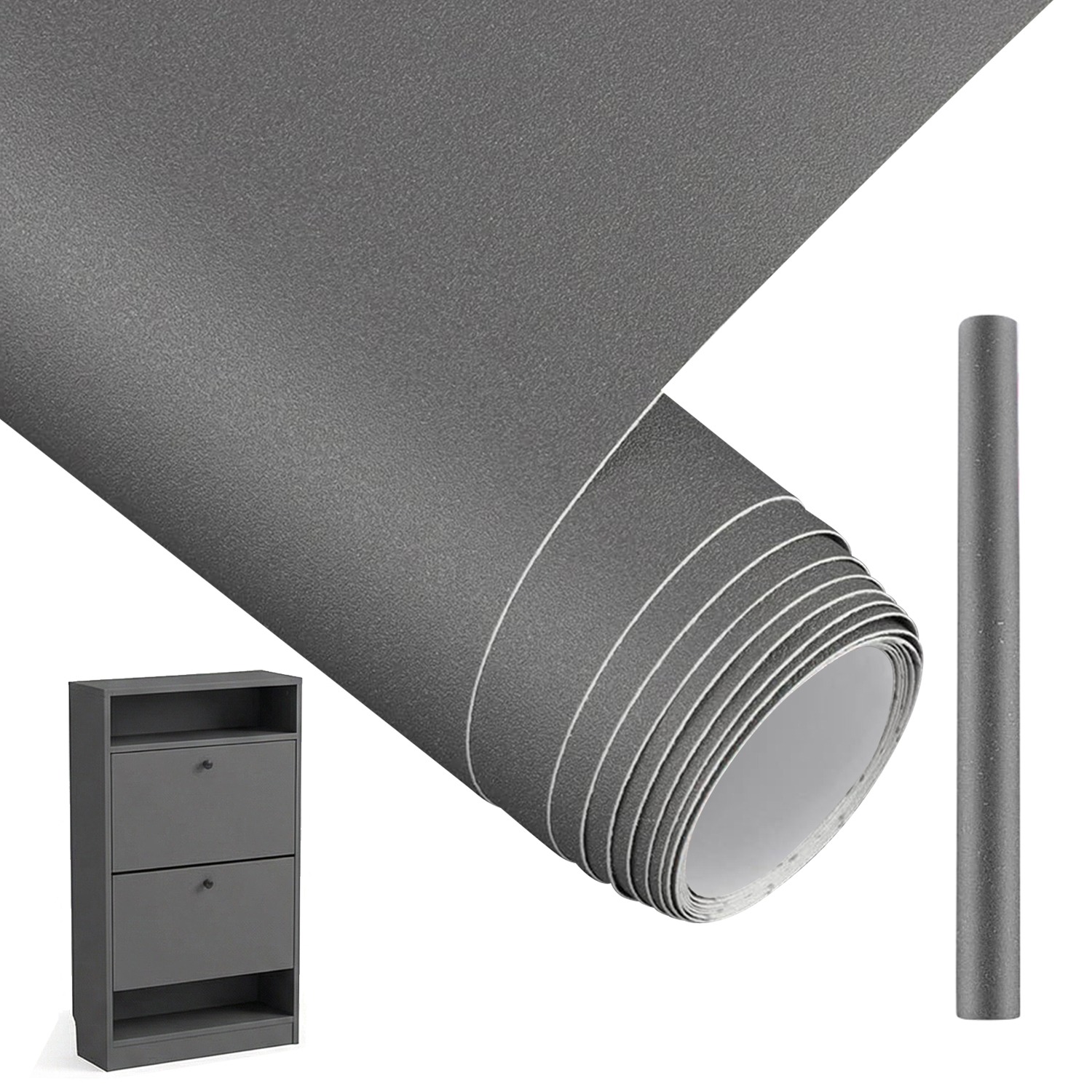 Image of Self-adhesive Film Measuring 60x500cm, Perfect For Walls, Doors, Windows, Tables, Cabinets, And Furniture. Easy To Apply And Clean, Making It A Durable Option For Enhancing