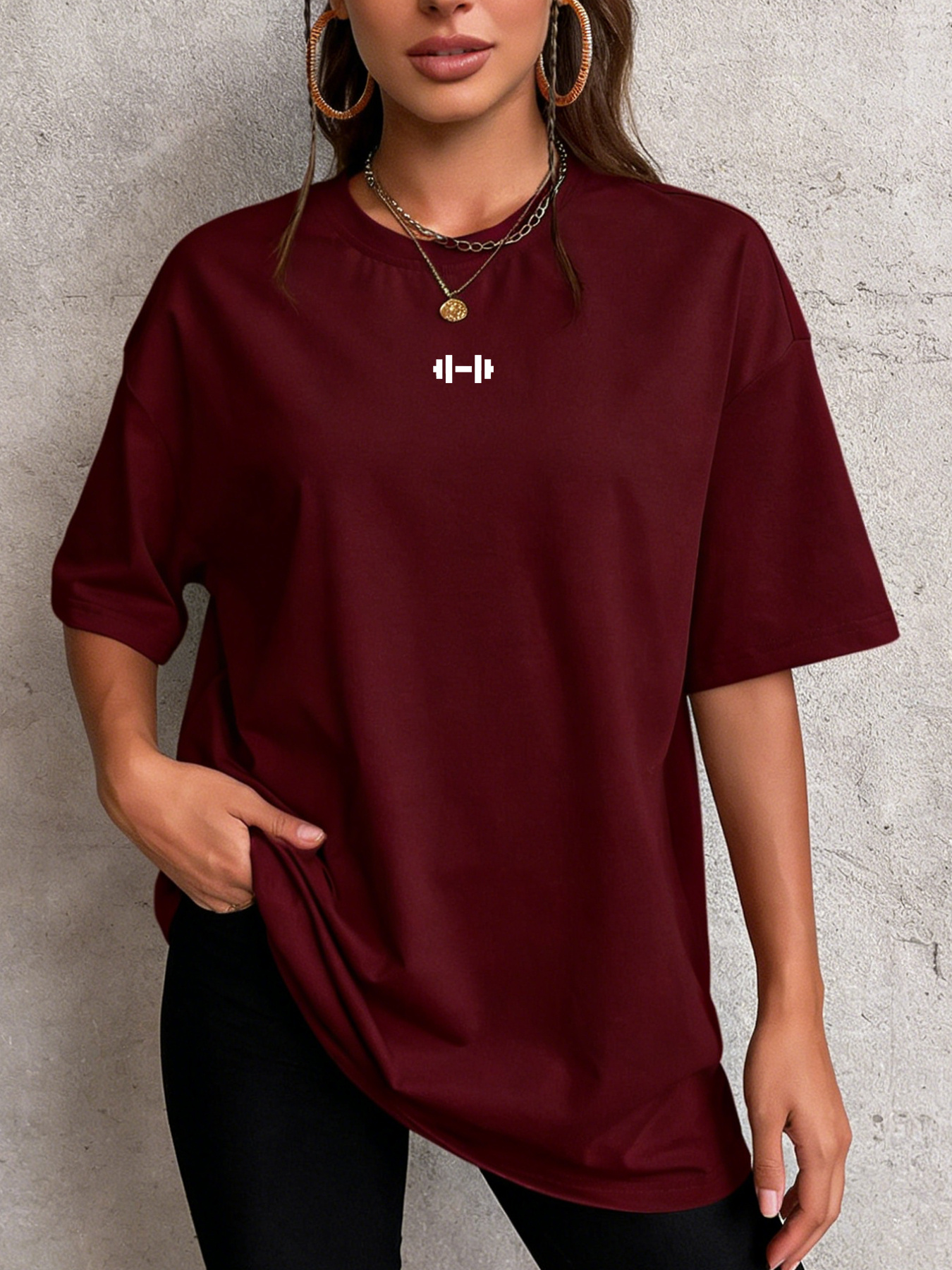 summer loose   round neck womens   top quick dry yoga short sleeve   t shirt