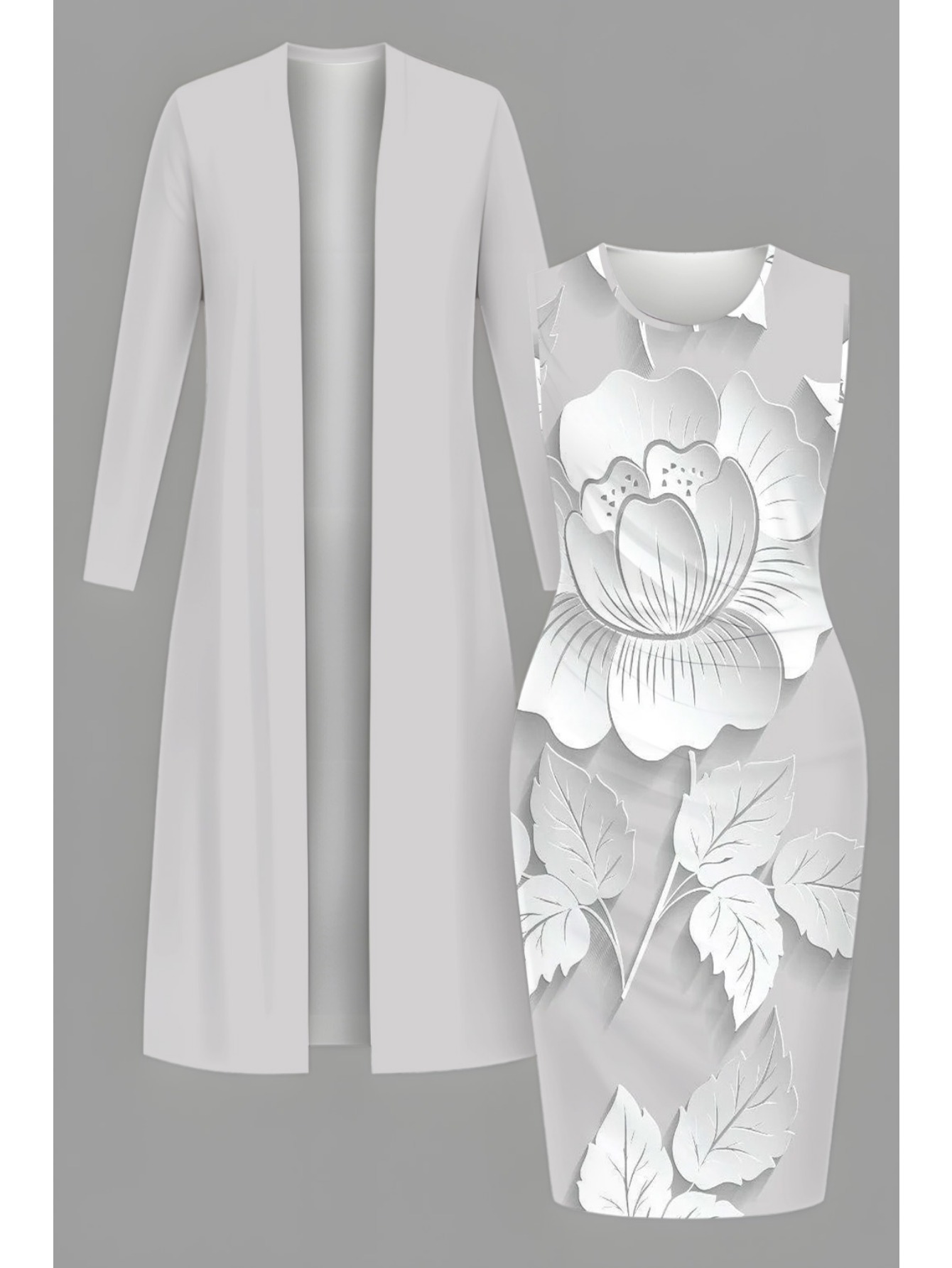 knee length dresses for ladies Summer Linen Coat
