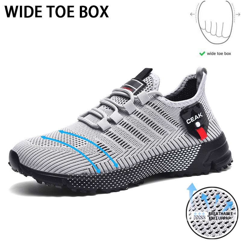 Men's Plus Size Wide Toe Athletic Training Shoes