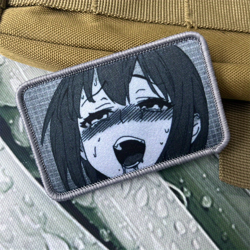 

Anime Girl Cartoon Morale Badge Patches, Tactical Backpack Stickers, Mixed Colors