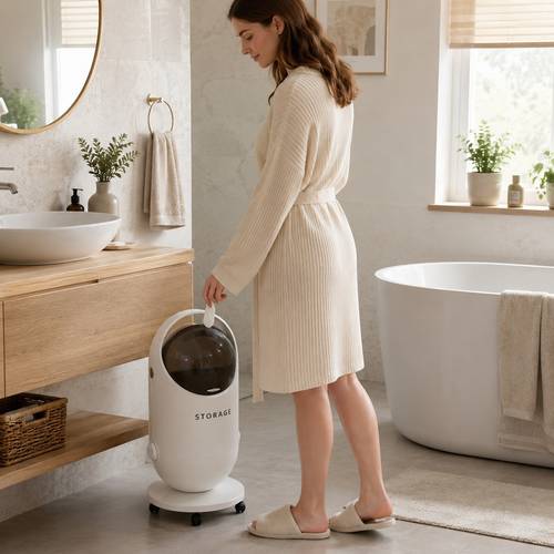 photo de l'article poubelle capsule 20l avec intérieur amovible, poubelle moderne -odeurs avec couvercle, poubelle à roulettes, corbeille à papier en plastique pp durable pour salle de bain, chambre, bureau et salon
