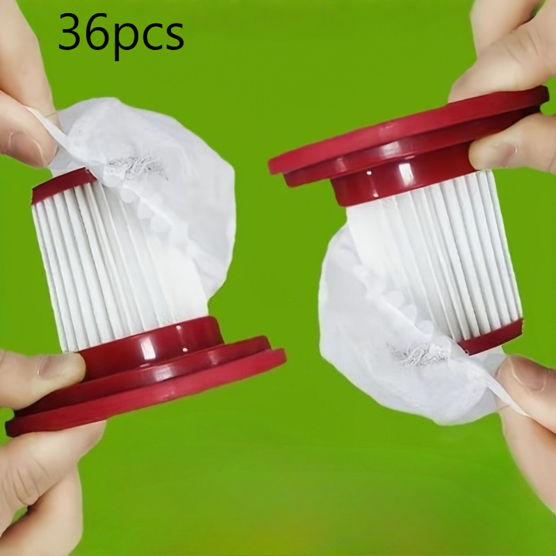 TEMU 36pcs Household Vacuum Cleaner And Floor Care Kit, Vacuum Cleaner Dust Covers, Vacuum Cleaner Parts And Accessories