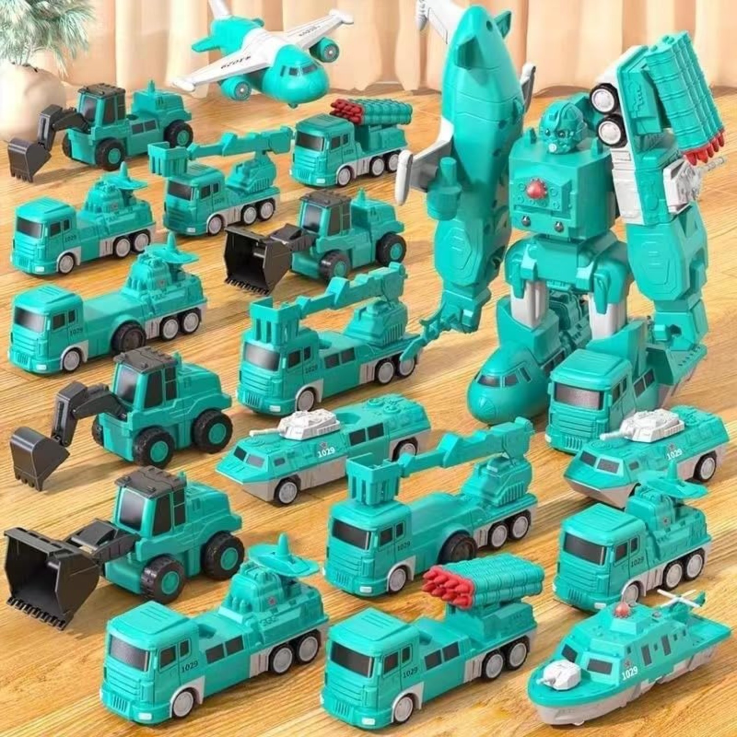 Magnetic Transformable Toy Set for 3-5 Year Olds