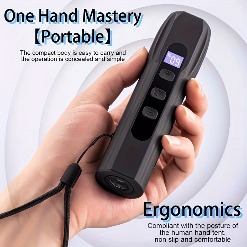   dog repellent   3  , usb rechargeable lithium polymer battery, anti-bite design, portable anti-barking device for dogs, ergonomic handle, compact & easy to carry, dog repellent device, pet safety,   accessory, durable pet accessory, dog repellent, anti barking device, dog shock collar, dog training collar with remote, bark collar for small dog, electric dog collar, dog barking control device, very powerful dog repellent, powerful dog repellent, anti 0