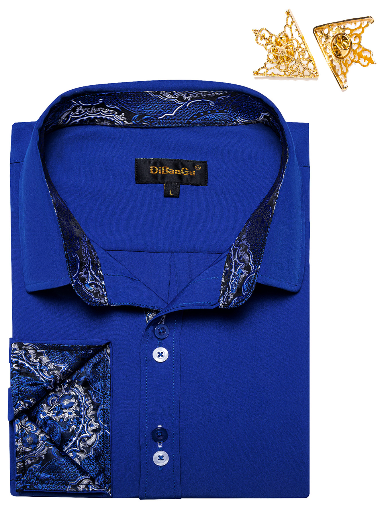 royal blue dress shirt sold on Temu United States royal blue dress shirt sold on Temu United States