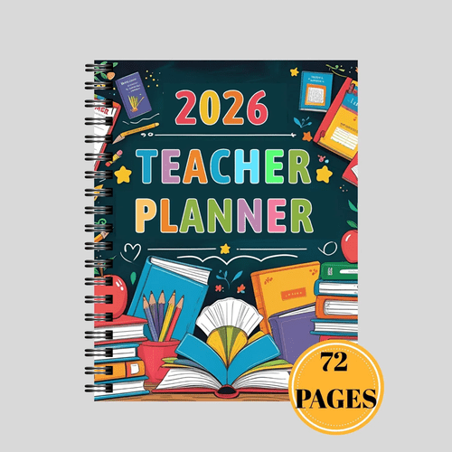 2026 a5 teacher plan and iep planner monthly and weekly planner including knowledge progress tracking and schedules suitable for teach