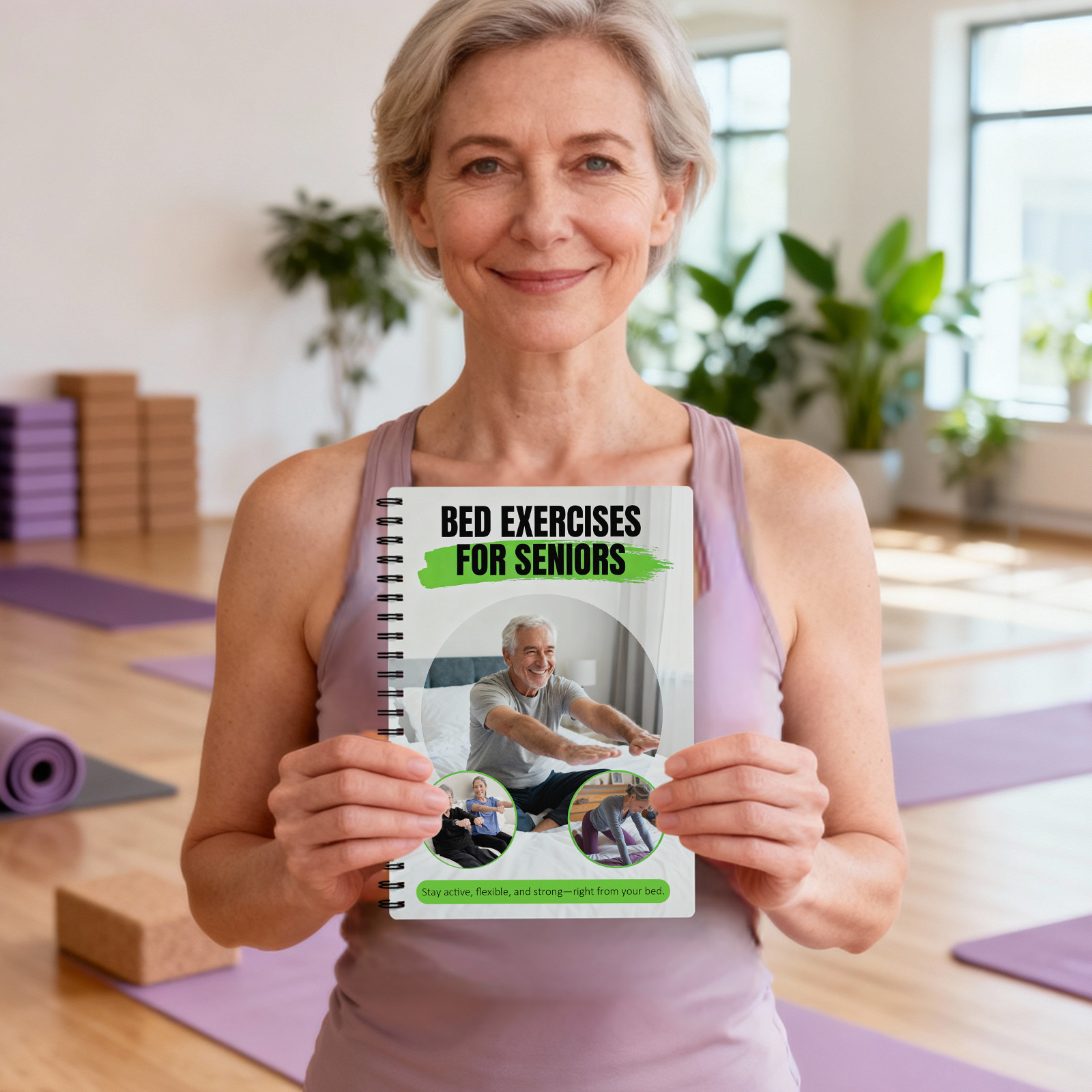 Gentle Mobility & Stretching Routines for Seniors - Bed Exercise Guide: Limited Mobility Workouts for Pain Relief, Bedridden Strength & Flexibility Exercises, Recovery (In-Bed) - for Care & Hospital Use
