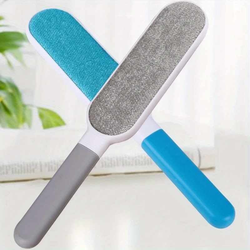 1pc handheld lint remover brush with ergonomic handle static free battery free operation for   cleaning of wool coats blankets quilts and carpets ideal for bedroom floor and fabric   clothing maintenance handheld cleaner staticfree brush lint remover for clothes details 2