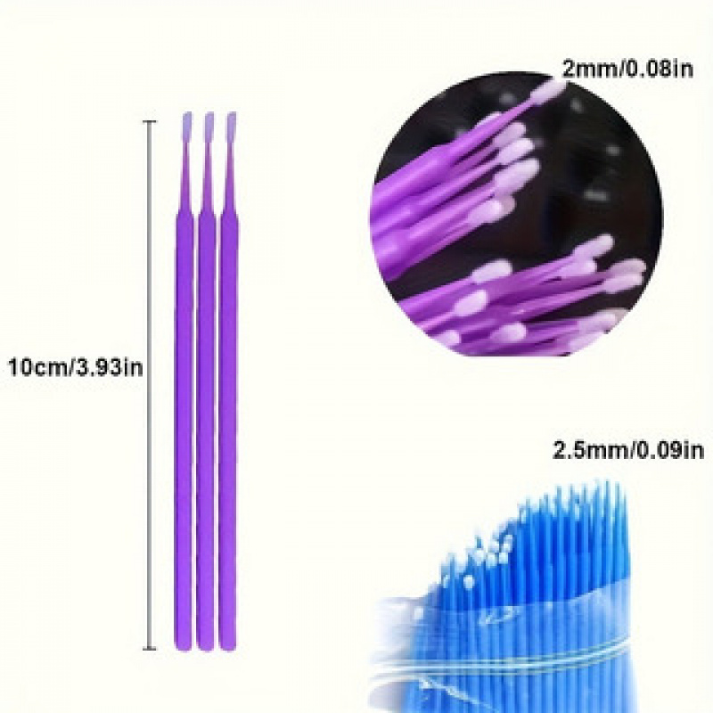 120pcs Micro Detail Brushes, Soft Bristle Cleaning Applicators for... product image 4