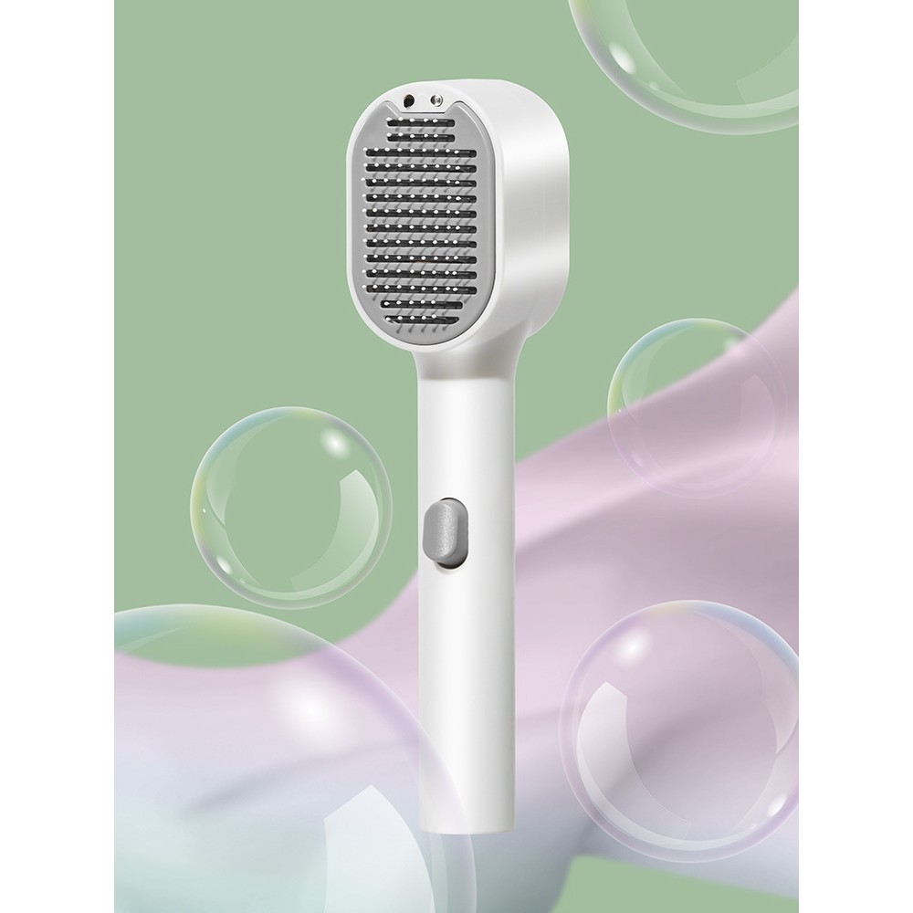 pet grooming comb with   and vibration massage for   and flea detection