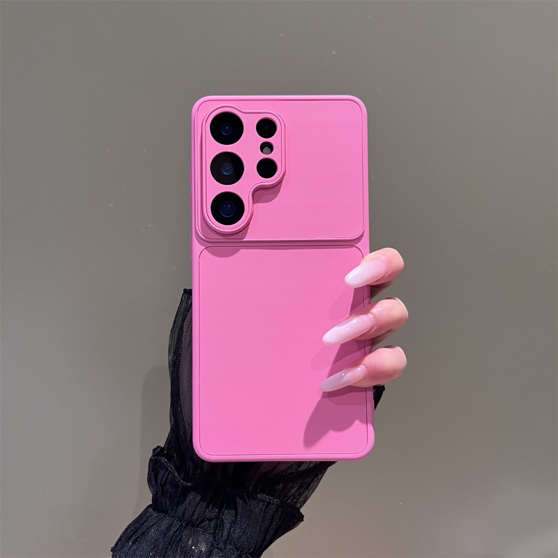 TEMU Phone Case - Matte Skin-friendly S26 Ultra Protective Case - Easy Hard Back Full Cover Case For S25 , S24  Couple Shell