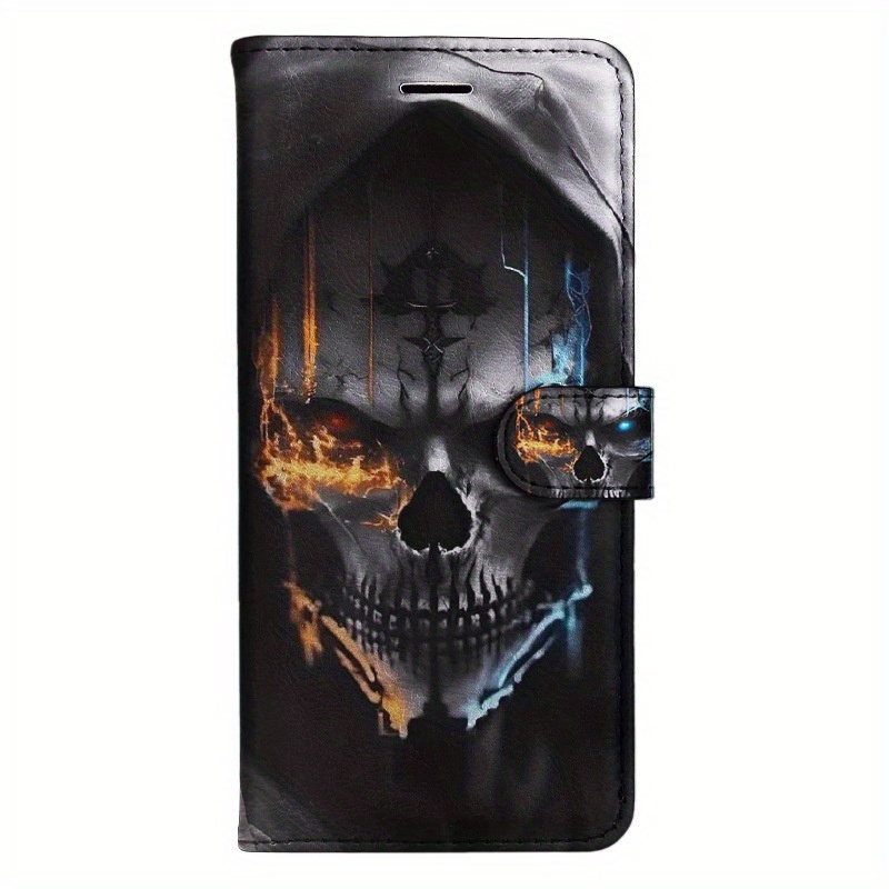 TEMU Phone Case: Lightning Effect Flip Wallet Case For S8 S9 S10 M10 A30s A50s Note 10 20 A10s A20s A51 A71 S20 A11 A31 S20 S21 A42 A12 A16 A32 A52s