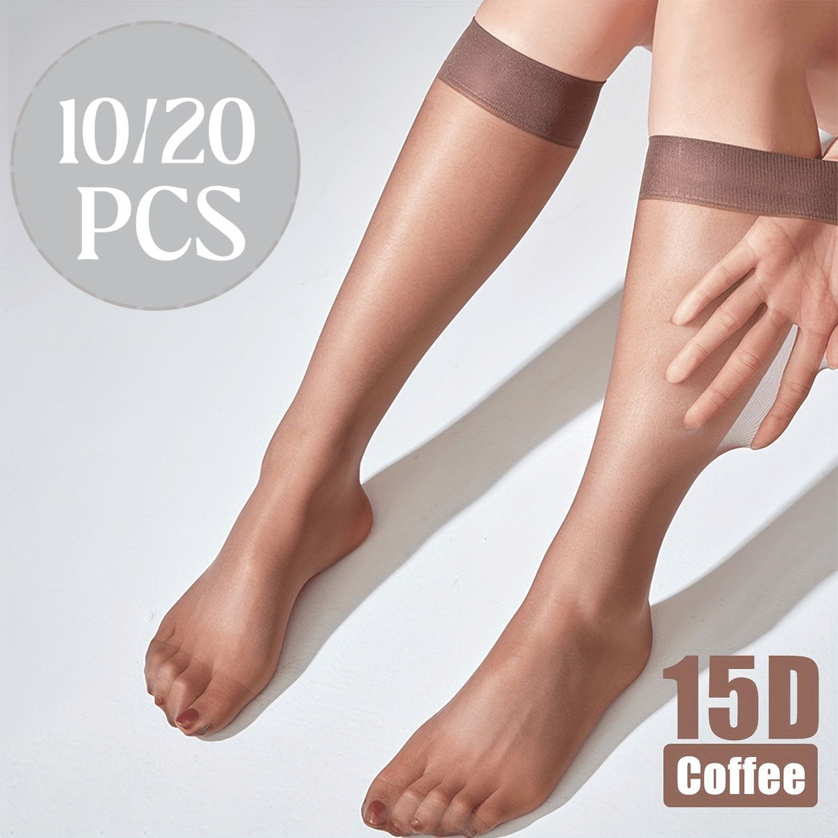 20 szt./10 szt. 10 par/5 par w opakowaniu damskie przezroczyste czarne ultra-cienkie skarpetki kostkowe plus size - czterosezonowe skarpetki w kolorze nude, oddychające, odpowiednie na co dzień, do biura   imprezę, eleganckie i uniwersalne, wygodne i przylegające, drobna tekstura