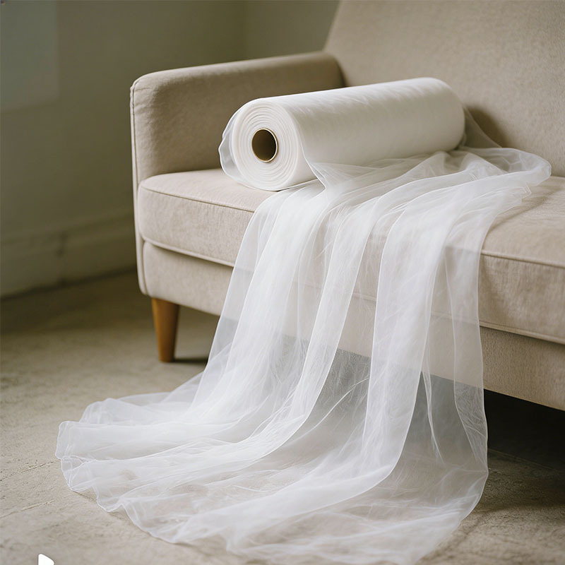 TEMU 1 Roll 100 Yards Ultra-long Elegant Tulle Fabric - Soft Mesh, Suitable For Wedding Ceiling Hanging, Birthday Party Decor, Church Art And Stage