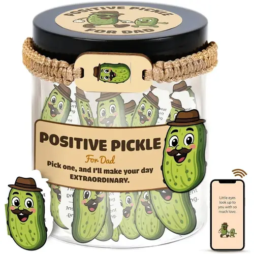 positive pickle sold on Temu United States