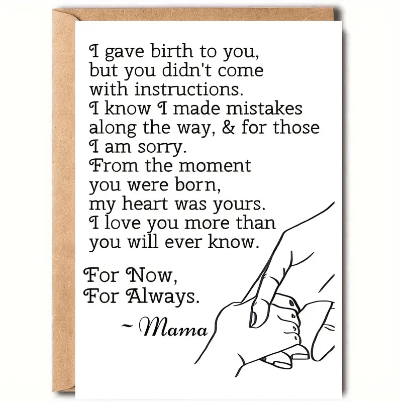 TEMU Pre-order 4pcs 2 Greeting Cards + 2 Envelopes, Cartoon Love Cards With Envelopes, Paper Material, Fantasy Theme, Suitable For Son, Daughter, ,