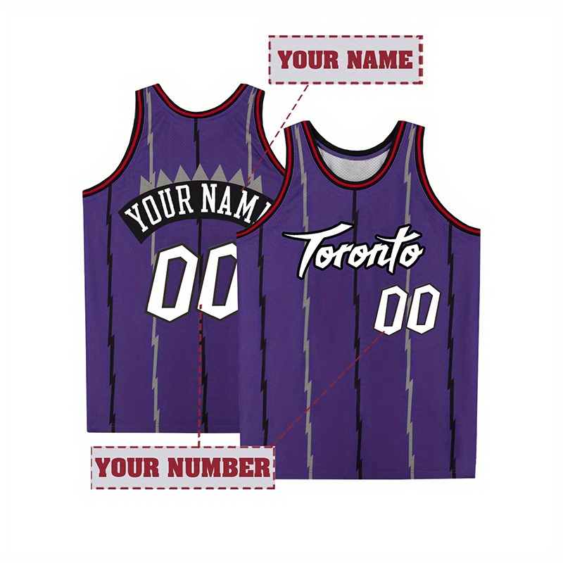 

Custom Name & Number Basketball Jersey - Breathable, Sleeveless With Embroidered Design For Training & - Perfect Gift For Sports Fans, Best For Christmas, Thanksgiving