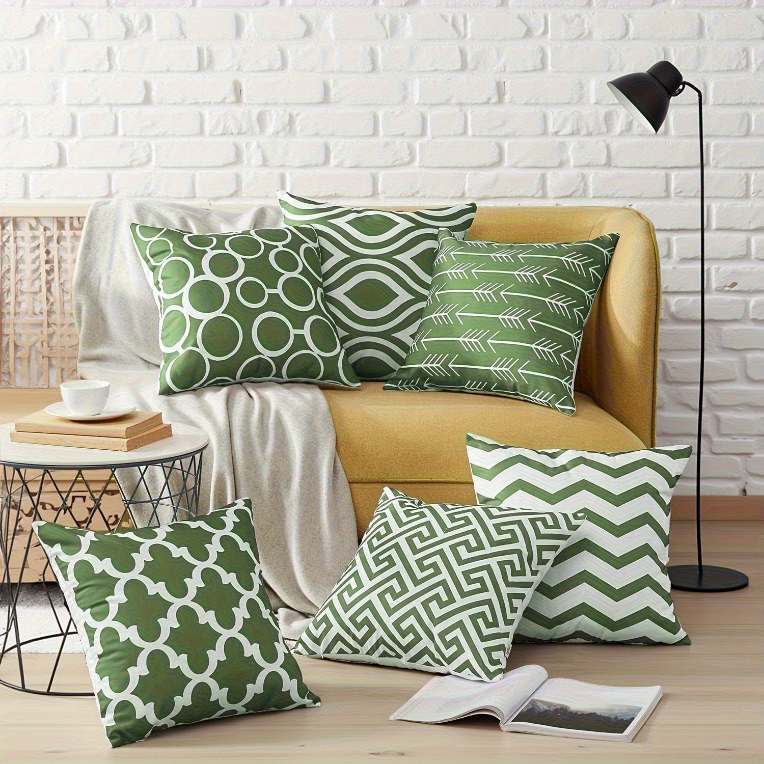 conjunto fundas almohada geométrico Temu Guatemala