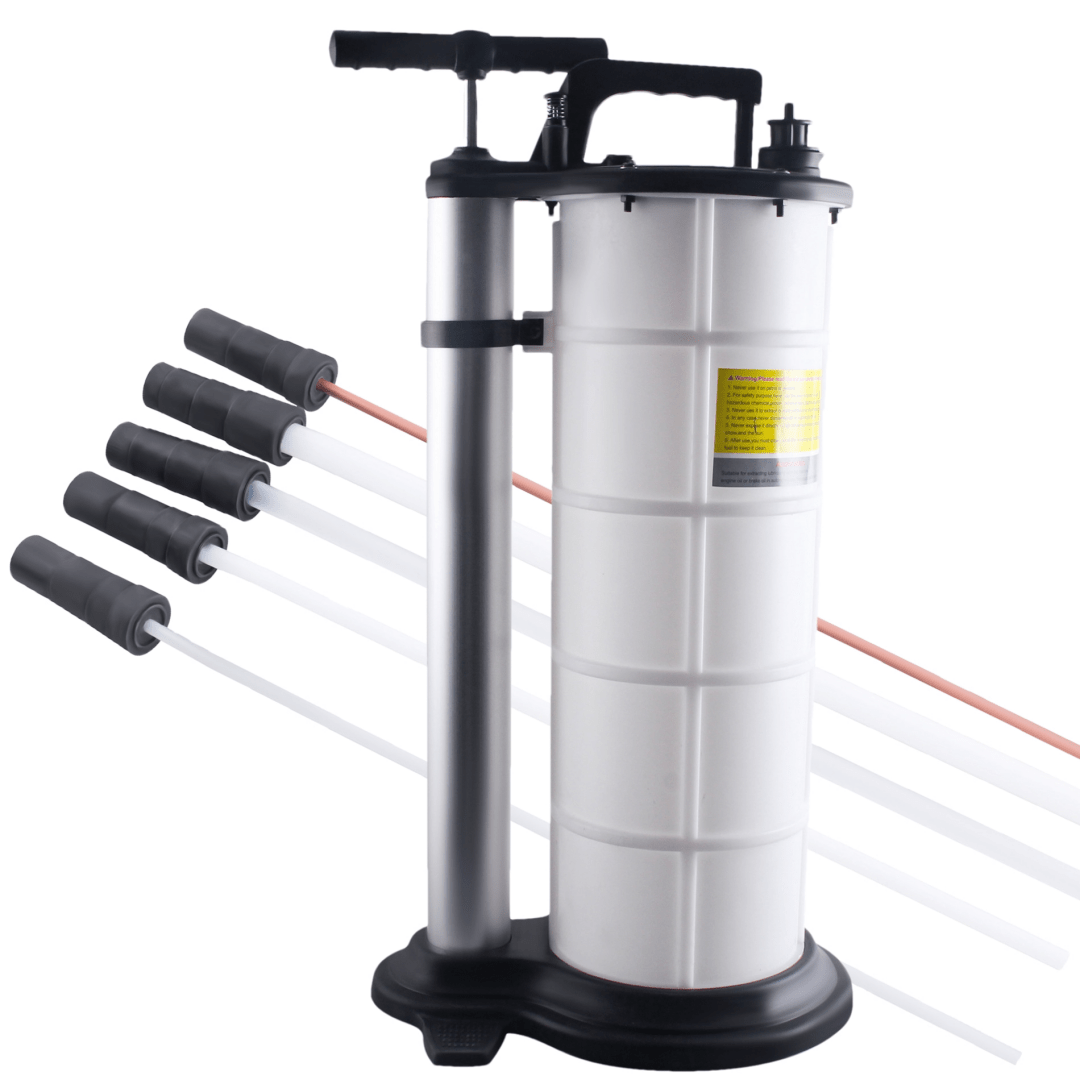 1 Set Manual Vacuum Oil Extractor Pump(9l Large Capacity), Suitable For Engine Oil And Change With Multiple Size Suction Tubes