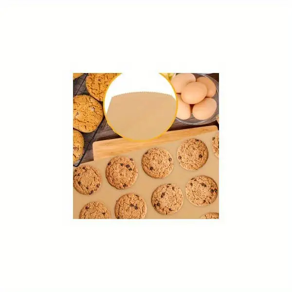 200pcs parchment paper sheets, 12 x 16 inches air fryer disposable paper liners, non- stick precut parchment paper for baking, unbleached baking papers for cooking, grilling, roasting, steaming, air fryer paper liners, parchment paper for baking, baking sheets, grilling liners, nonstick sheets, precut sheets, material, unbleached paper, cooking liners, kitchen essentials, meal preppers, baking enthusiasts Product details 2