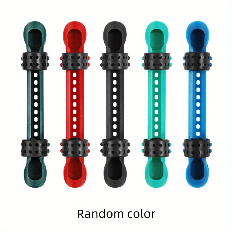 TEMU 5pcs Random Color Adjustable Universal Fishing Rod Winding Device Quick Portable Board Device Fishing Tackle Small Additions Winding Board