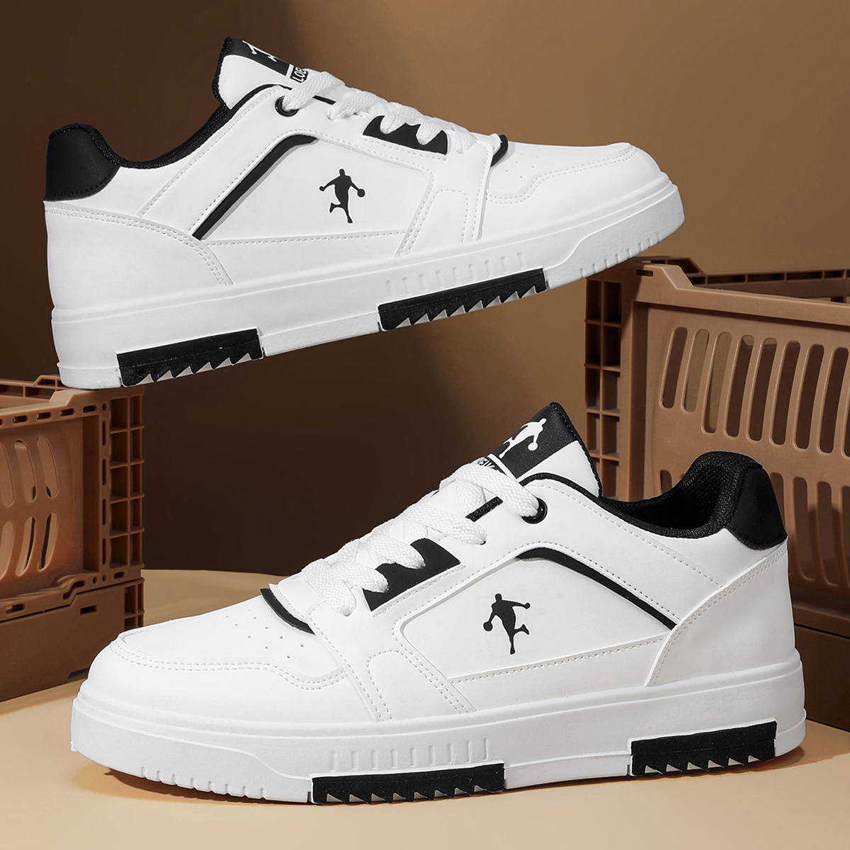 TEMU [loeikan] 2026 Spring Summer Plus Size Men's Low-top All-match High Quality Durable Lightweight Business Casual Outdoor Hiking Basketball Sports