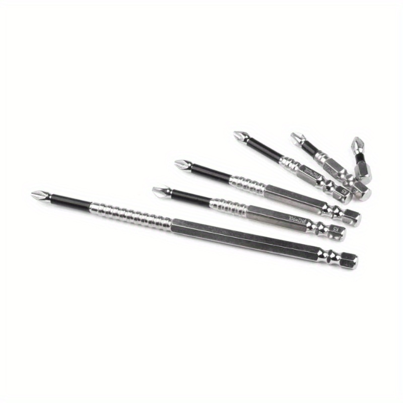 12pcs heavy-duty magnetic screwdriver drill bit set with ergonomic grip & color-coded tips - slip magnetic bits for home, car, electronics, furniture assembly - compatible with power drills & manual use - durable construction (no power required) - ideal for diy & - 2025 new model -   phillips, flathead, hex,  , slotted, square, torx,  , star, cross, diamond, h-head, square phillips bits - secure magnetic attachment for   & reduced cross-thread Product details 6