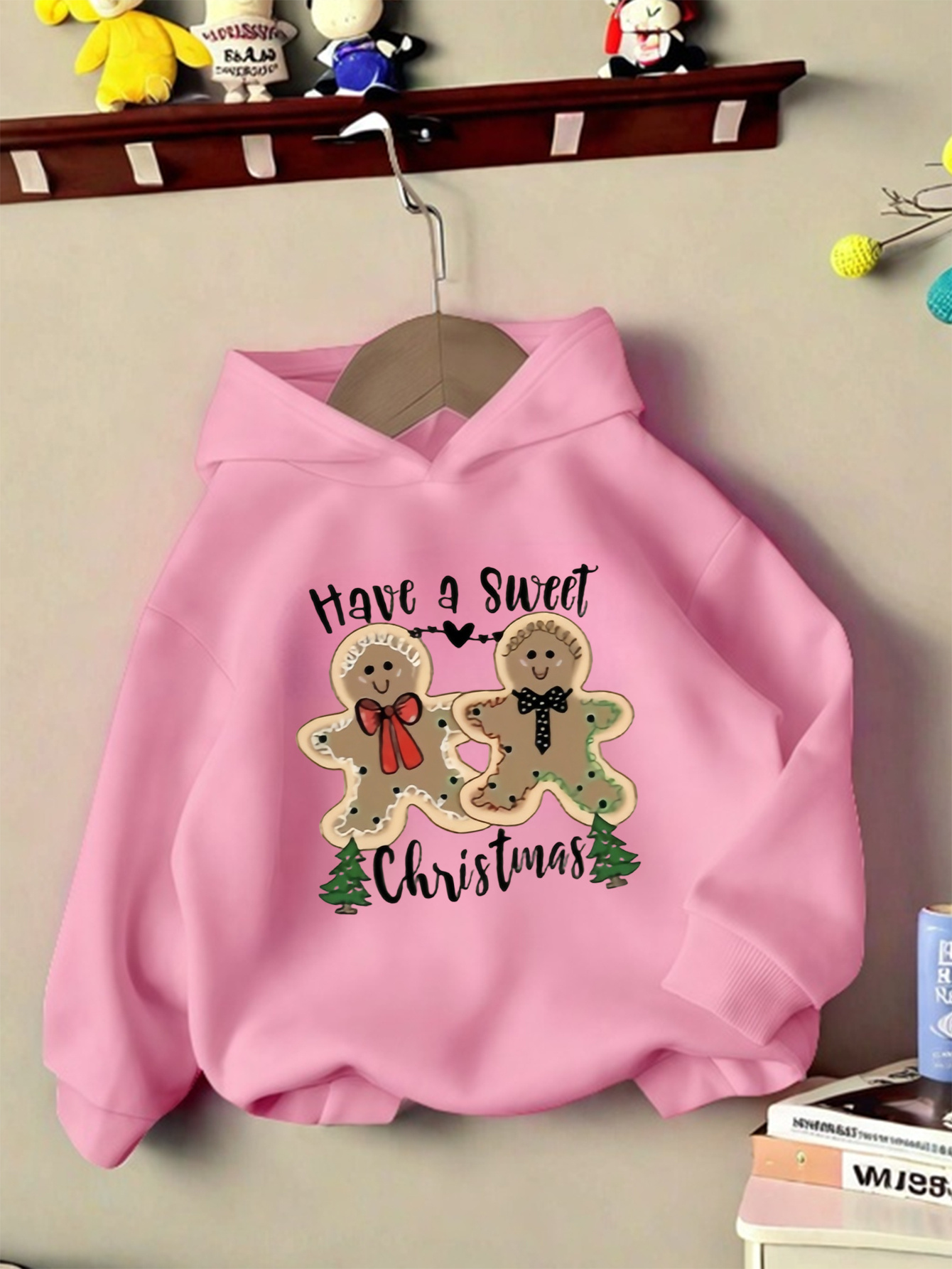 Pull De Noel Enfant Fille Enfants Garçons Filles Pull-over Sweat-shirt This Kid Loves Santa Pull Noel Garcon 4 Ans