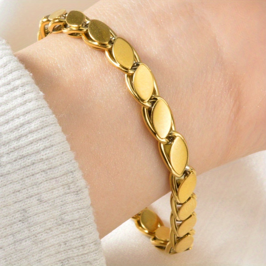 Middle Eastern-Inspired Bohemian Style Leaf Bracelet