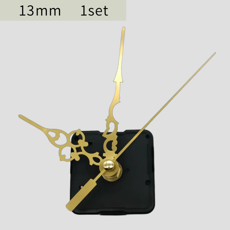 TEMU 1/4/8 Set Movement Clock With Cross Stitch Accessories, Quartz Wall Clock, Home Decor, Modern Clock, Minimalist Clock, Elegant Clock, Handmade