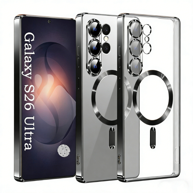 TEMU Phone Case: Case For Galaxy S26 Ultra, [compatible With Magsafe][full Camera Cover] Slim Luxury Phone Case For Galaxy S26 Ultra S25 Ultra S25 Fe