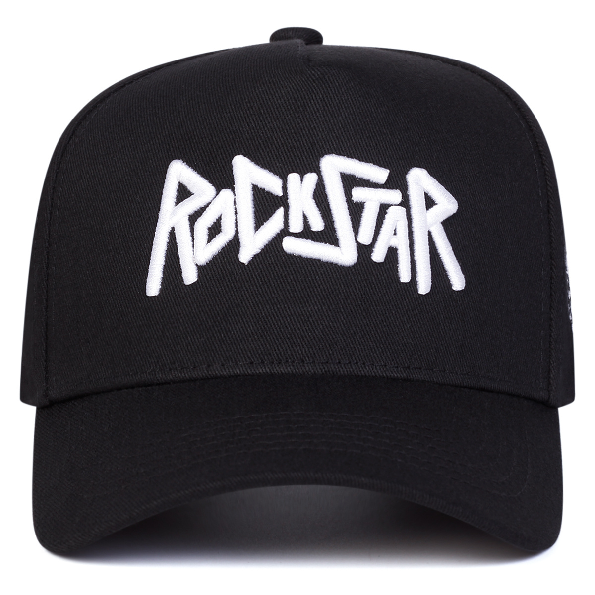 TEMU 1 Men's Rockstar Embroidered Baseball , Adjustable Casual Hat, Suitable For Spring/autumn Travel, , And Beach Vacations