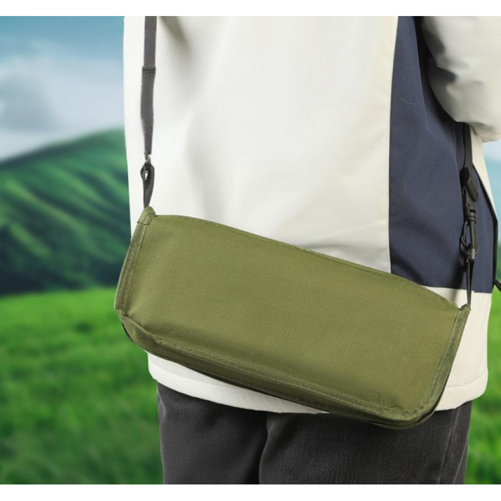 2 large portable folding stool backpack with lightweight design carbon steel skeleton bearing 120kg camping picnic beach outdoor leisure stool is compact and easy to essentials Product details 6