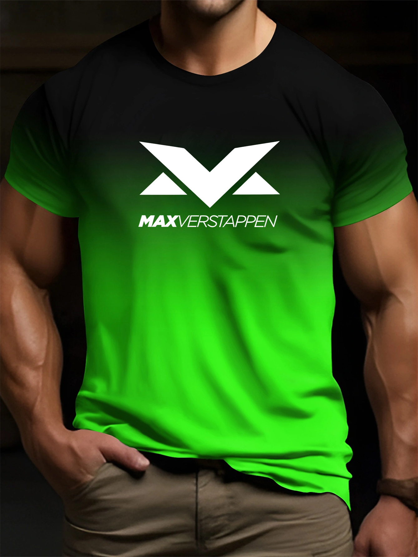Heren zomer T-shirt MAXVERSTAPPEN