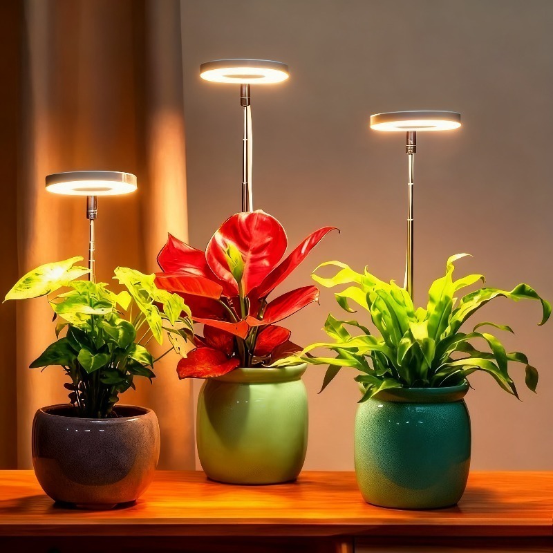 led   light   with a 3 9 12 hour automatic timer and dimmable function height adjustable suitable for indoor plants herbs vegetables and flowers in kitchens and home environments usb powered adjustable desk lamp an ideal
