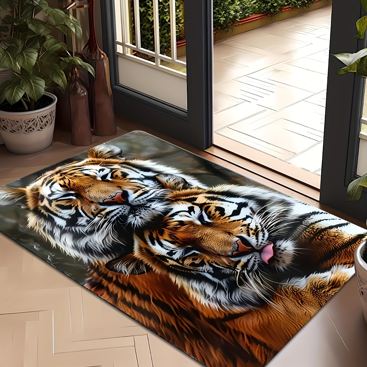 tiger rug -