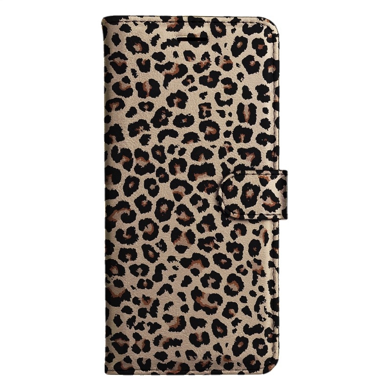 TEMU Phone Case: Leopard Print Magnetic Flip Wallet Case Card Holder Stand Sutible For Note S8 S9 S10 10 S20 20 S21 S22 S23 S24 S25 S5 S6 S7 4 J5 J7