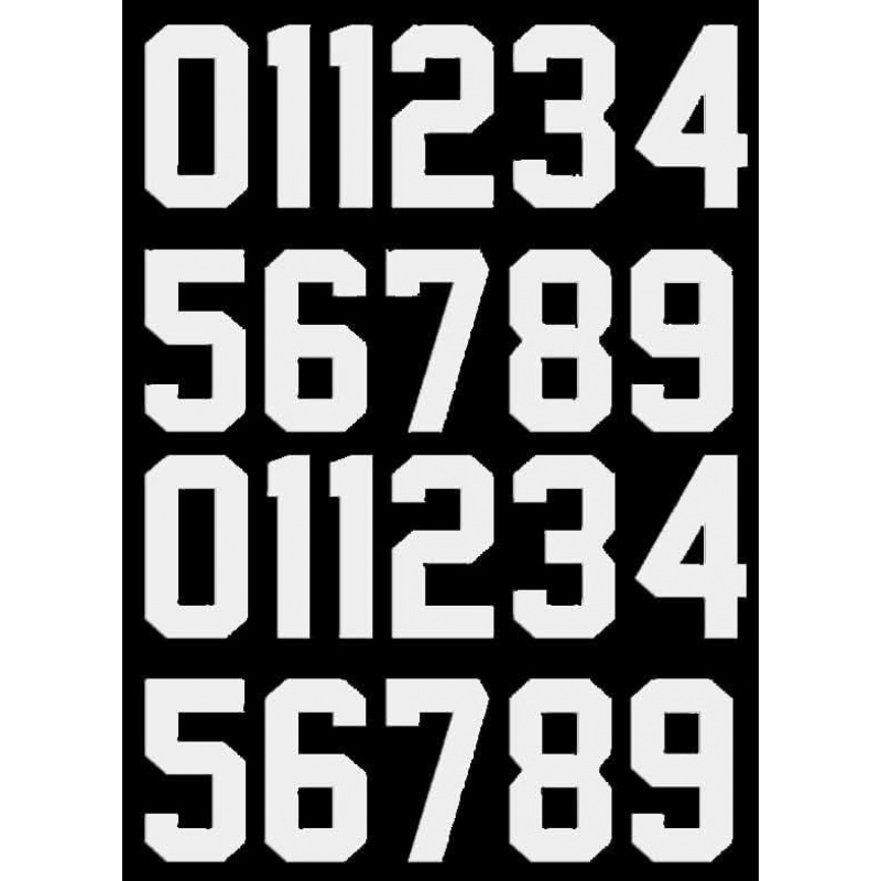 TEMU A Set Of 22 Durable And Washable Heat Transfer Numbers, Measuring 3 Inches, Suitable For Ironing. It Includes Jersey Numbers From 0 To 9, Making