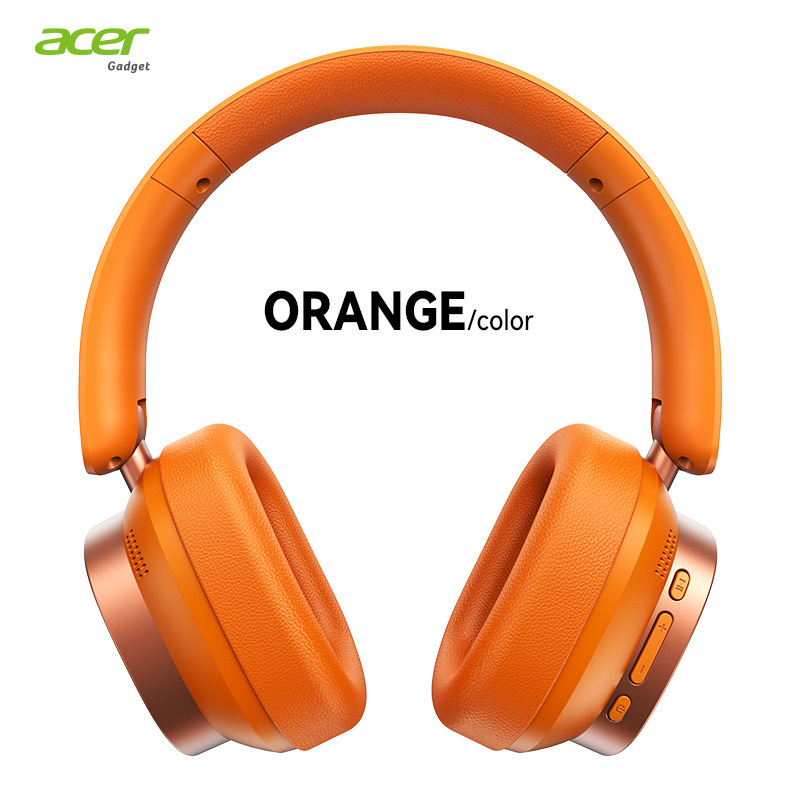 Acer 2026 New Model Ultra-long Anc Active Noise Cancelling Wireless Over-ear Headphones, Dual Noise Cancellation, Heavy , Comfortable Over-ear Fit For Sports And Running, Bluetooth 5. 4 For Hd Calls
