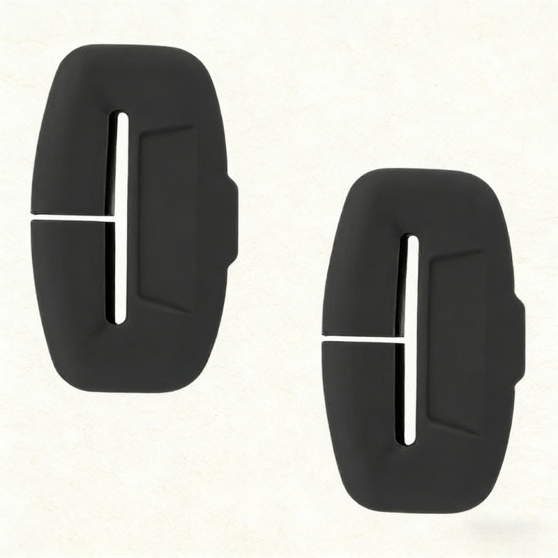 TEMU Lot de 2 housses souples universelles pour boucle de ceinture de sécurité, -collision, accessoires de sécurité pratiques pour de voiture
