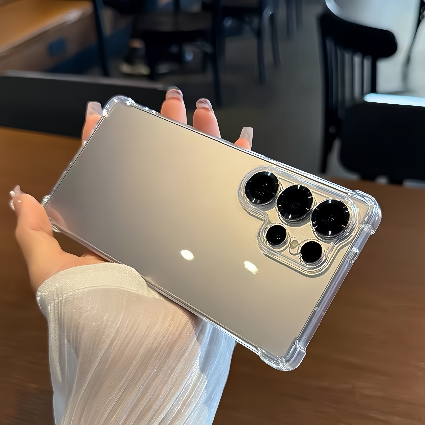 TEMU Phone Case - Clear Phone Case For Galaxy S26 Ultra/s26 Plus/s26/s25 Ultra/s25 Plus/s25/s25 Fe/s25 Edge - With Camera Protection, Ultra Slim,