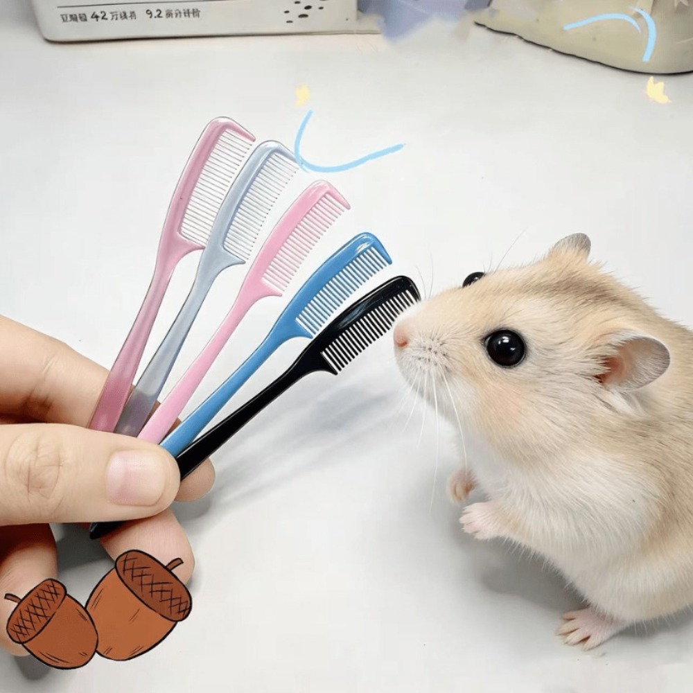 8pcs Mini Pet Brush Set for Small Animals