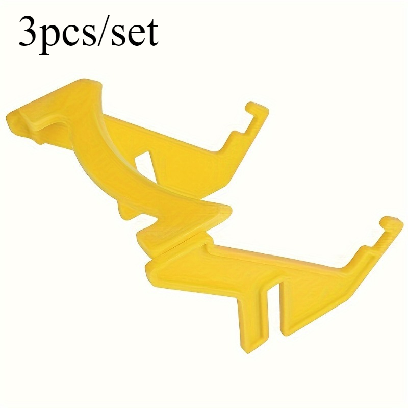 3pcs Heavy Duty Holder | Manual Plastic Construction, Essential Beekeeping Equipment For Secure Storage