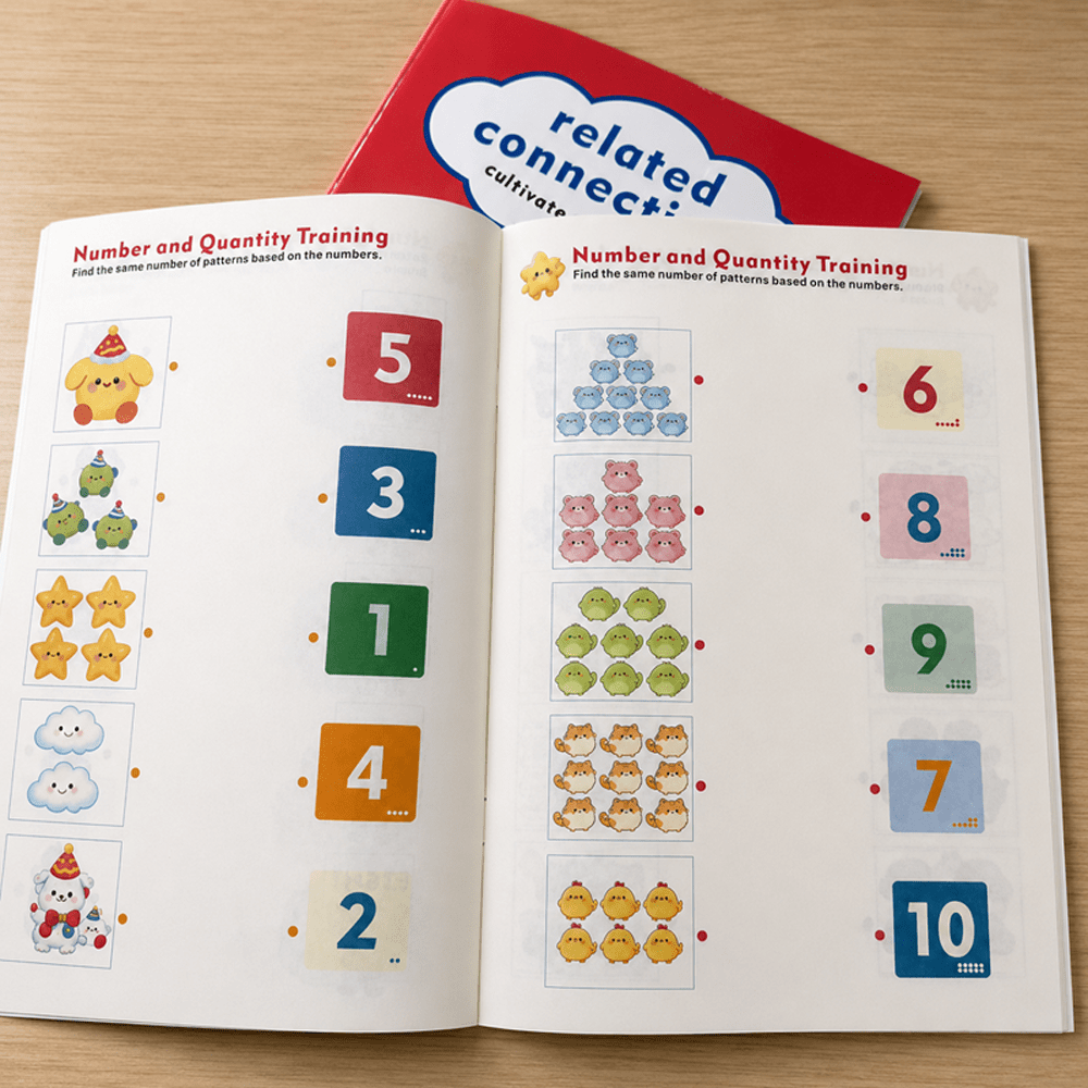 Children's Workbook for Matching & Logic Exercises