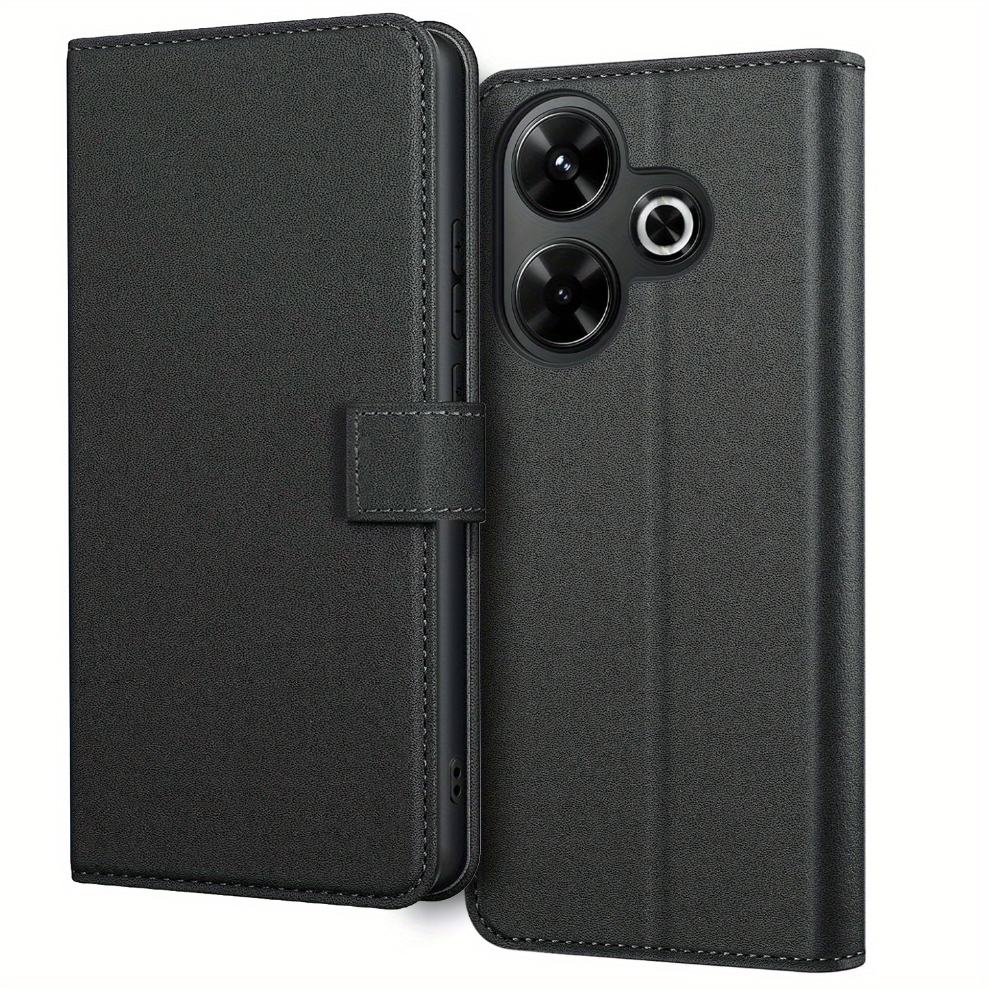 TEMU Phone Case: For Xiaomi Redmi 13 Case With Kickstand Pu Leather Card Slot Flip Protective Phone Case Cover