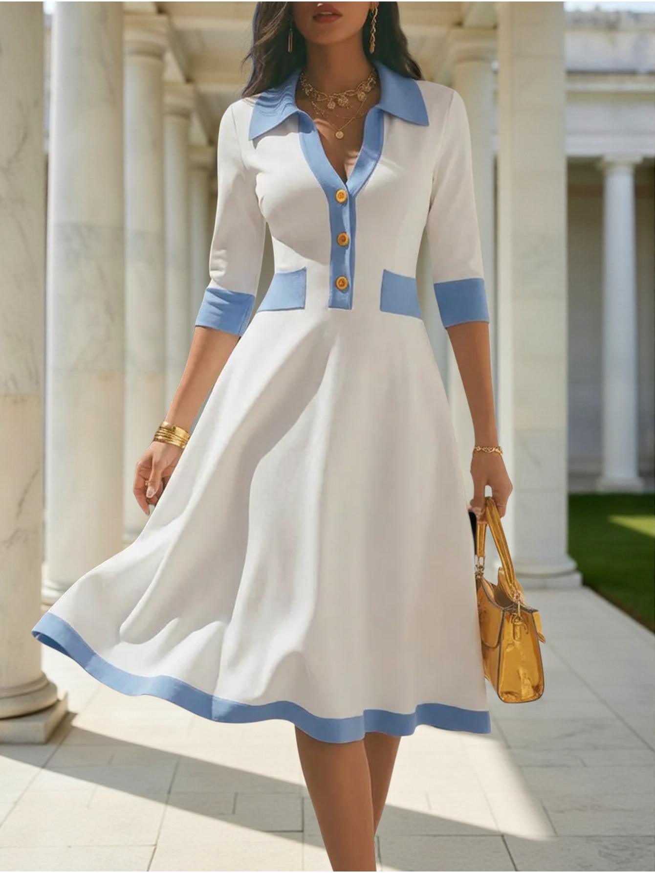 chinese dress ladies Professional Women's Clea Dress main image 0