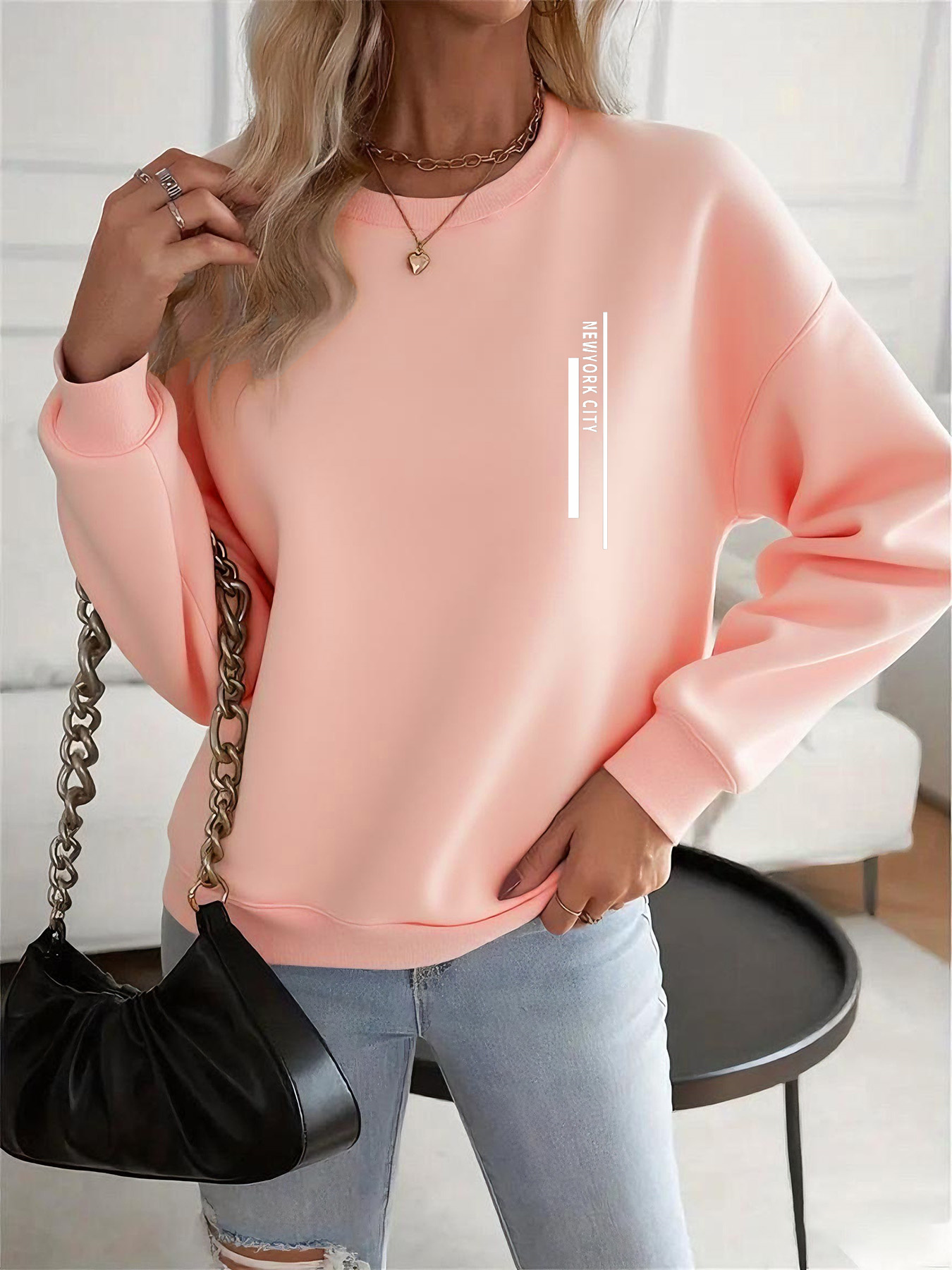 Oversized trui zeegras • Prijs € 15,99 • online shop