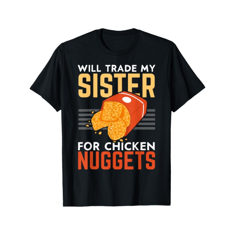 

Humorous " My Sister For " T-, Top For , All- , , Applique , , No Lining, Regular Fit -